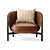 Luxury Fendi Cleo Armchair 3D model small image 2