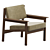  Modern Brazilian Design Armchair 3D model small image 1
