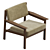  Modern Brazilian Design Armchair 3D model small image 3