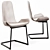 Modern Flamingo Chair by Cattelan Italia 3D model small image 1