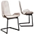 Modern Flamingo Chair by Cattelan Italia 3D model small image 5