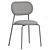  Modern Rattan Dining Chair Set 3D model small image 4