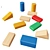 Underhålla Wooden Building Blocks Set 3D model small image 3