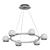 Elegant Ring Chandeliers & Fixtures 3D model small image 3
