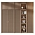 Custom-Made Wardrobe & Decor Compos. 3D model small image 1