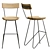 Stylish Stoker Chairs Collection 3D model small image 1