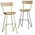 Stylish Stoker Chairs Collection 3D model small image 3