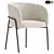 Elegant Dining Chair, Laika 3D model small image 1