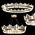 Imperium Pendant Light Trio 3D model small image 3