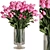 Elegant Tulip Bouquet Arrangement 3D model small image 1