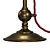 Rotating Brass Table Lamp 3D model small image 5