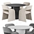  Ellipse Type Dining Set 3D model small image 2