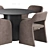  Ellipse Type Dining Set 3D model small image 3