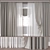 Multi-Format 3D Curtain Model 3D model small image 1