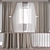 Modern Curtain 3D Model 162K 3D model small image 1