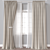  Multi-Format Curtains 3D Model 3D model small image 1