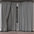 Versatile 3D Curtain Model, Vray/Corona 3D model small image 4