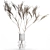 Modern Minimalist Dried Floral Arrangement 3D model small image 7