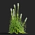 White Liatris Flowers Collection 3D model small image 6