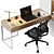 Refurbished Vitra Physix Chair - Modern Office Seating 3D model small image 6