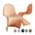 Vitra Panton Chair: Pale Rose 3D model small image 1