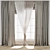 Digital Curtain Model Set 3D model small image 1