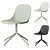 Swivel Base Fiber Side Chair 3D model small image 2