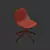 Swivel Base Fiber Side Chair 3D model small image 5