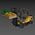 Lego Forklift Truck 3D Model 3D model small image 6