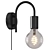 Elegant Minimalist Wall Sconce 3D model small image 1