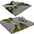 Japanese Zen Garden Rock 05 3D model small image 4