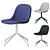 Modern Muuto Swivel Side Chair 3D model small image 4