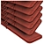 Adjustable Blinds, Window Decor 3D model small image 5