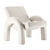 Elegant ARCO Lounge Chair: Dusty Deco 3D model small image 2