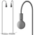 Modern Minimalist Nordlux Floor Lamp 3D model small image 2