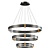 Zortes DUBLE-R LED Pendant Light 3D model small image 3