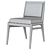 Modern Oslo Dining Chair Design 3D model small image 4