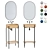 Buffalo Bathroom Furniture Set 3D model small image 1