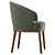 Elegant and Stylish Ruth Chair 3D model small image 3