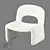 Modern Fabric Armchair 39305 Model 3D model small image 1