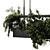 Neoclassic Pendant Light with Plants 3D model small image 2