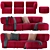 Modular Diane Sofa by Joybird 3D model small image 1