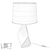 Industrial Style Table Lamp "LoftDesigne 8454 3D model small image 2