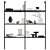 Modern Decorated Shelf Stand 3D model small image 3