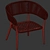 Cosmorelax Atlantic Lounge Chair 3D model small image 7