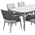 Modern Playground Dining Set 3D model small image 6