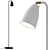 Sleek Nordic Nexus Floor Lamp 3D model small image 1