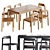 FrancoCrea Modesto Minimalist Furniture Set 3D model small image 1