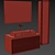 STWORKI Randers 100 Hanging Vanity 3D model small image 4