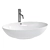 BELBAGNO BB1104 Countertop Sink 3D model small image 2